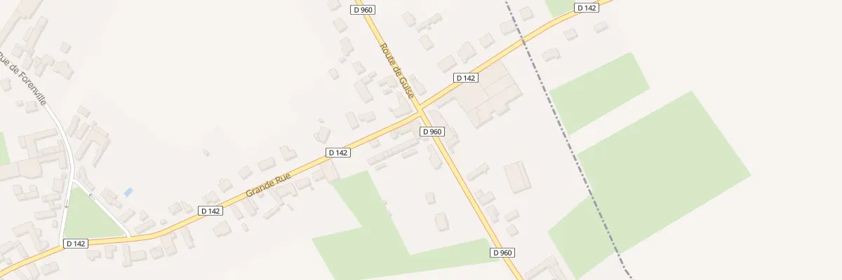 Plan du 26 Rte de Guise à Séranvillers-Forenville