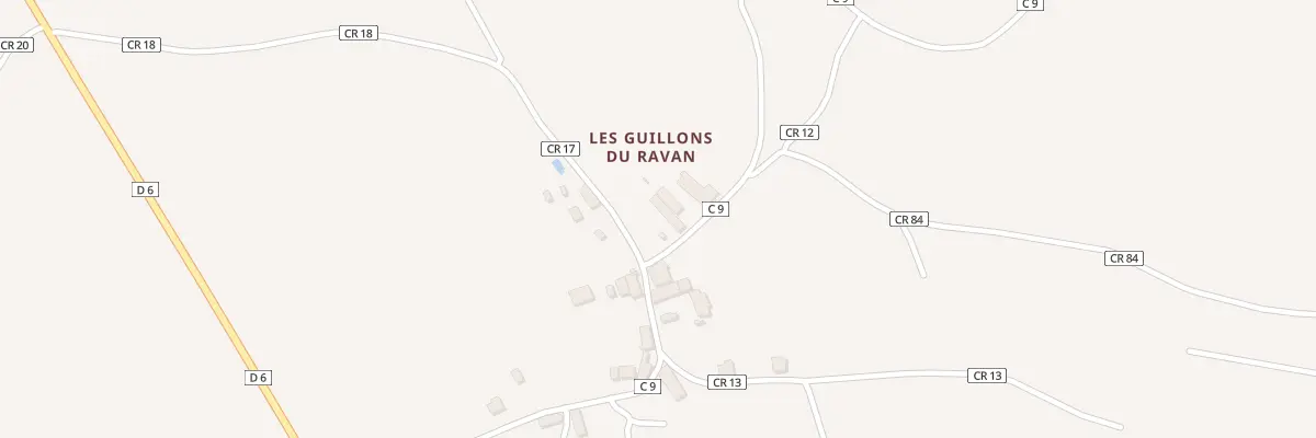 Plan du 123 Les Guillons du Ravan à Lainsecq