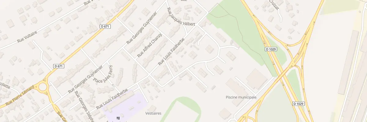 Plan du 15 Rue Jean Moulin à Gauchy