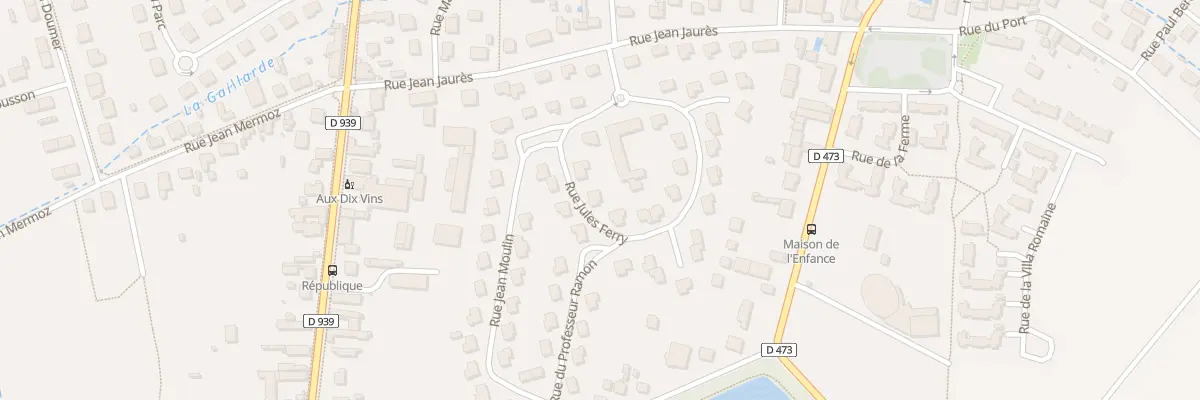 Plan du 5 Rue Jules Ferry à Saint-Clément