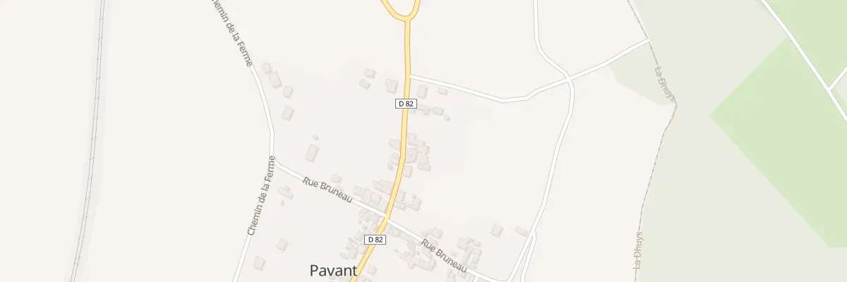 Plan du 92 Rue Jean de la Fontaine à Pavant