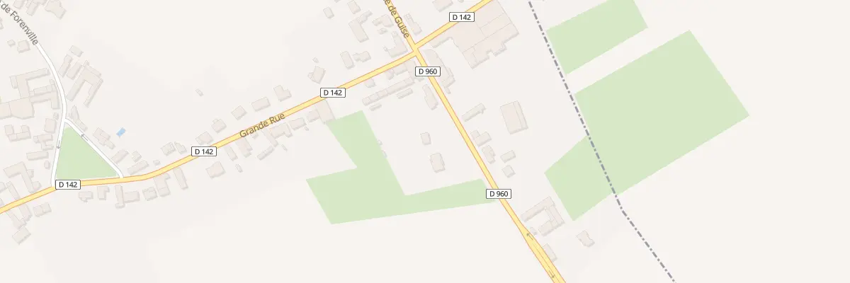 Plan du 30 Rte de Guise à Séranvillers-Forenville
