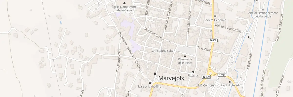 Plan du 7 Rue de l’Estancogne à Marvejols