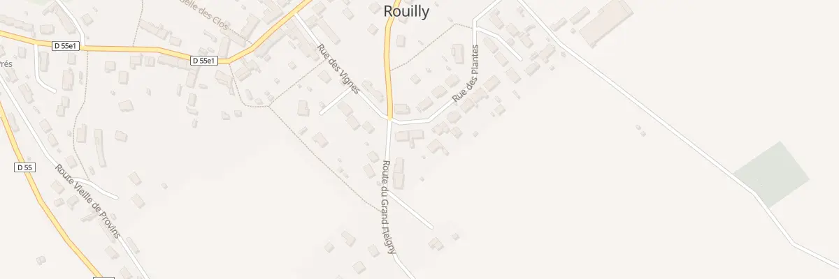 Plan du 12 Les Plantes à Rouilly