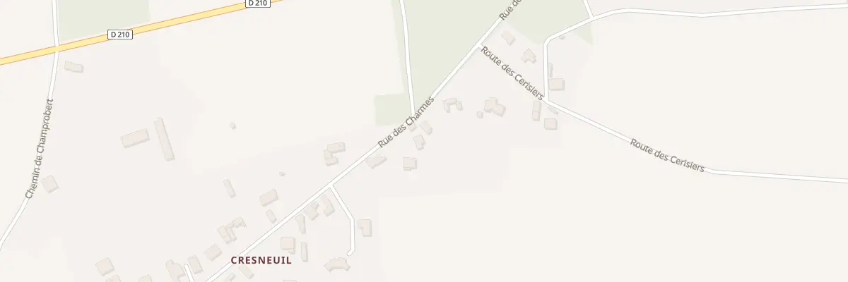 Plan du 3 Rue des Charmes à Saint-Clément-de-Régnat