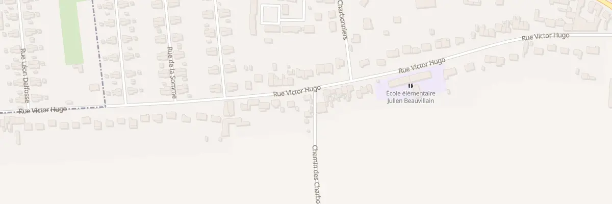 Plan du 49 Rue Victor Hugo à Abscon