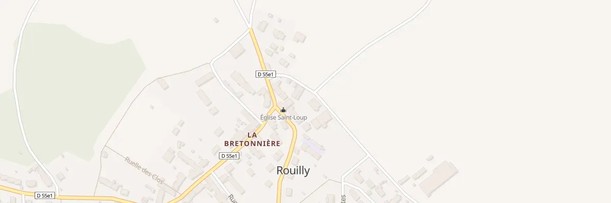 Plan du 12B Rue de l’Eglise à Rouilly