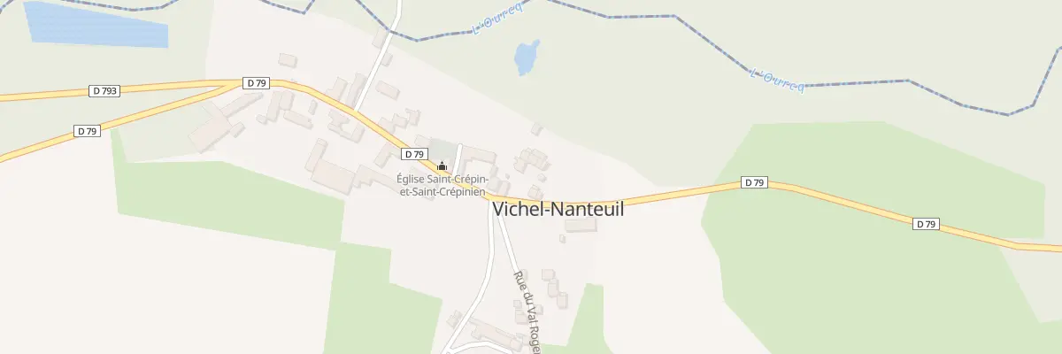 Plan du 21 Rue de l’Ourcq à Vichel-Nanteuil