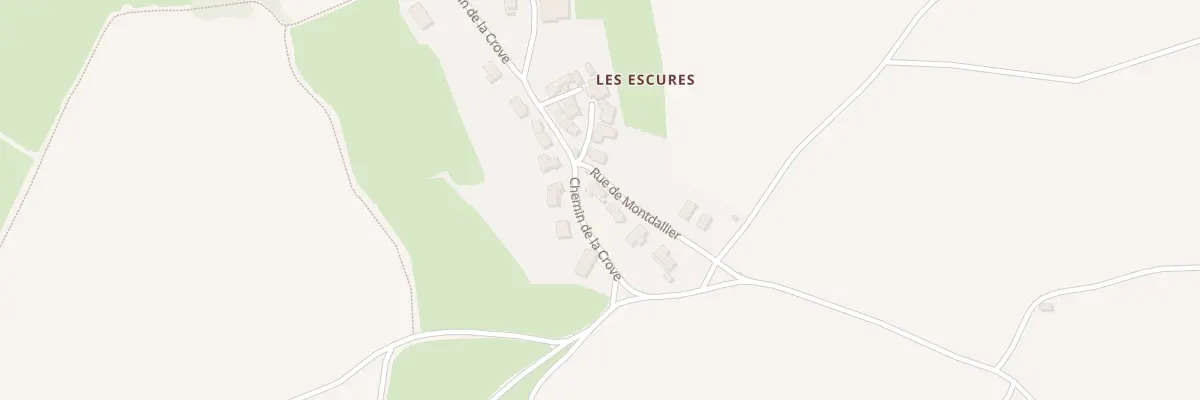 Plan du 5134 Les Escures à Aulhat-Flat