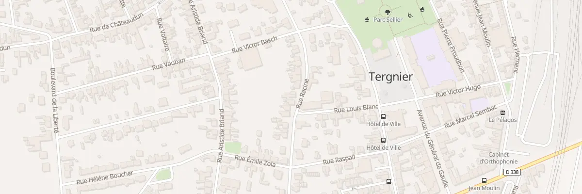 Plan du 51 Rue Racine à Tergnier