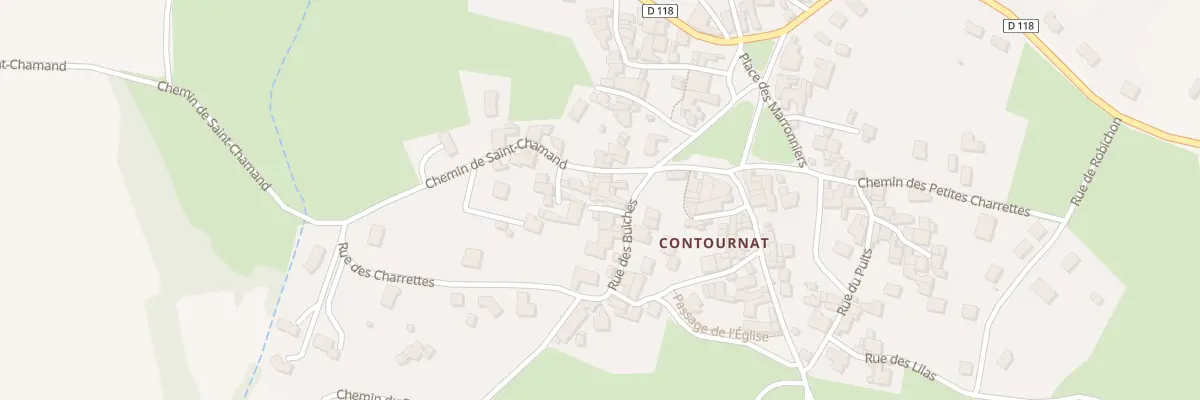 Plan du 5306 Rue des Buiches Contournat à Saint-Julien-de-Coppel