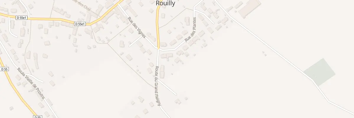 Plan du 11 Les Plantes à Rouilly