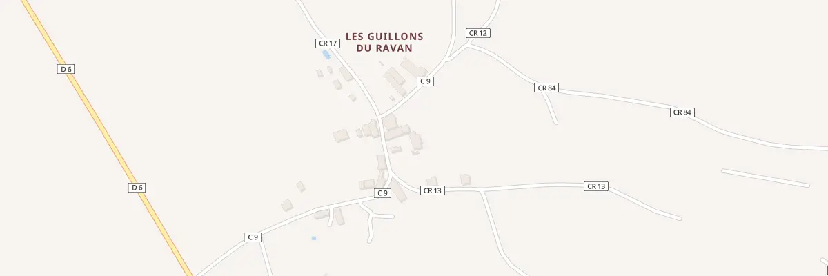 Plan du 131 Les Guillons du Ravan à Lainsecq