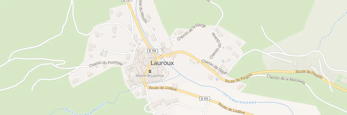 Plan du 5049 Le Village à Lauroux