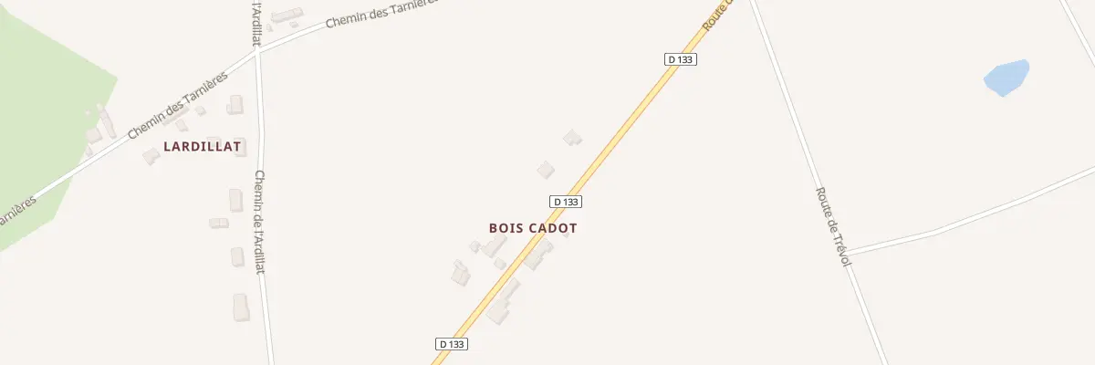 Plan du 5053 Bois Canot à Aurouër