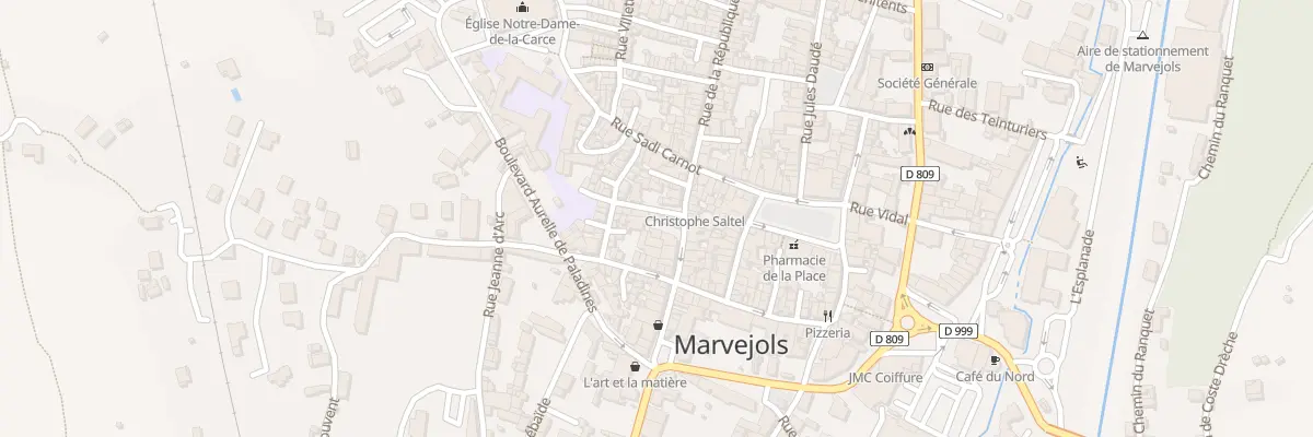 Plan du 22B Rue Jean Roujon à Marvejols