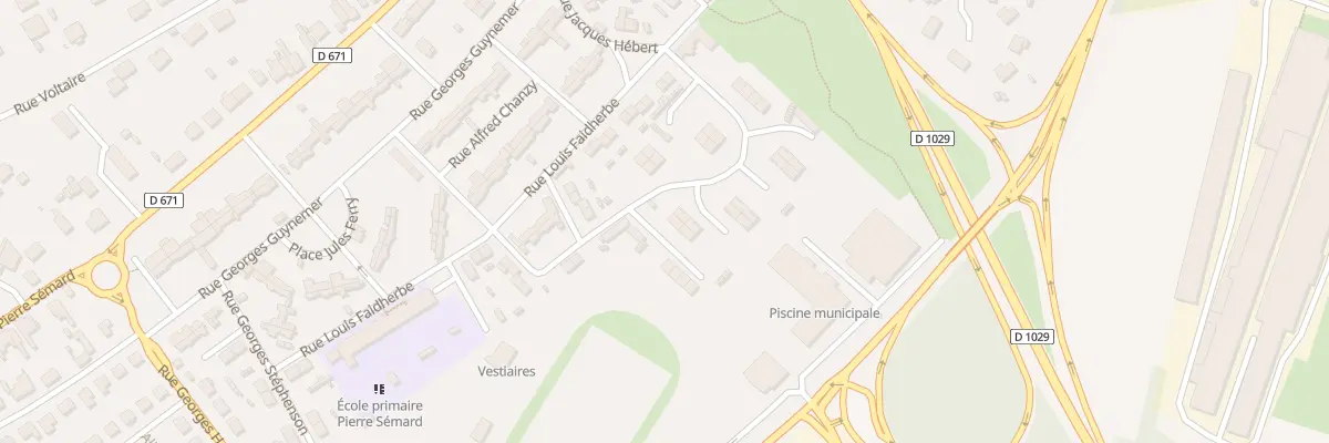 Plan du 40 Rue Jean Moulin à Gauchy