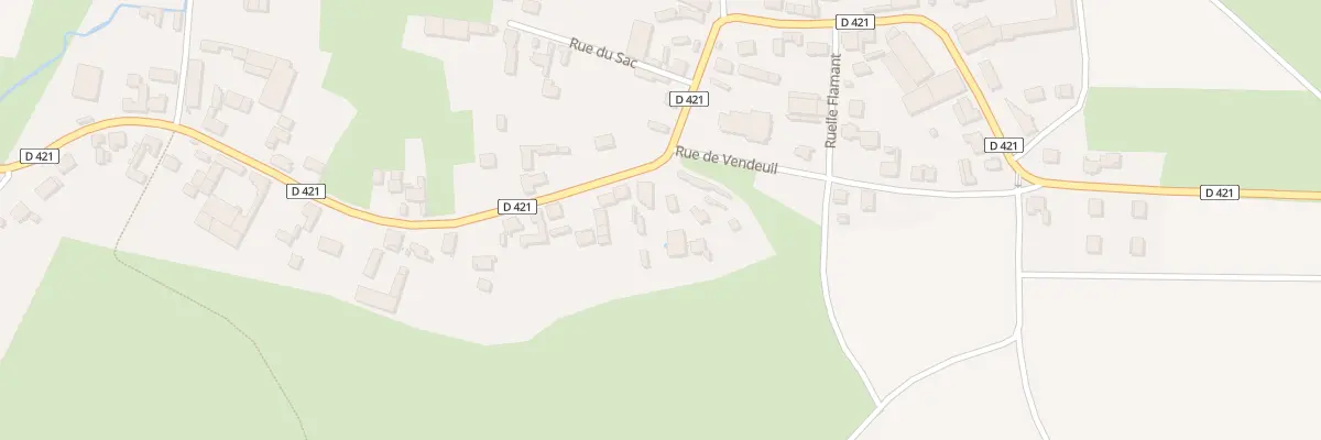 Plan du 7 Rue de la Fontaine à Remigny