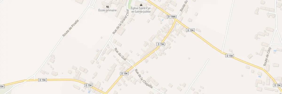 Plan du 18 Rue du Cormier à La Celle-Saint-Cyr