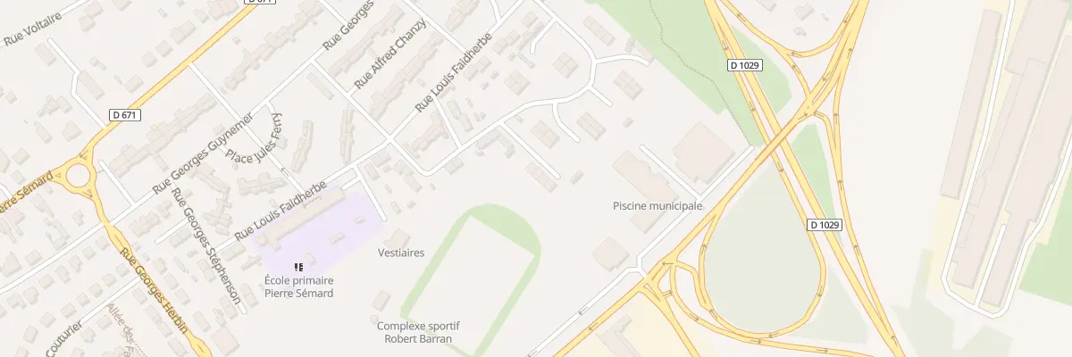 Plan du 32 Rue Jean Moulin à Gauchy