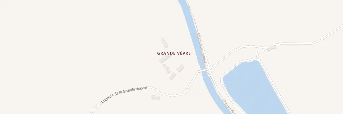 Plan du 66 Grande Vevre à Luthenay-Uxeloup