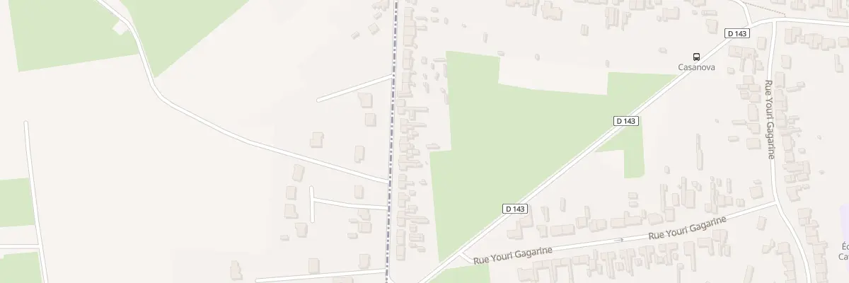Plan du 28 Rue Maurice Thorez à Fenain