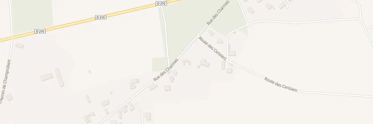 Plan du 1T Rue des Charmes à Saint-Clément-de-Régnat