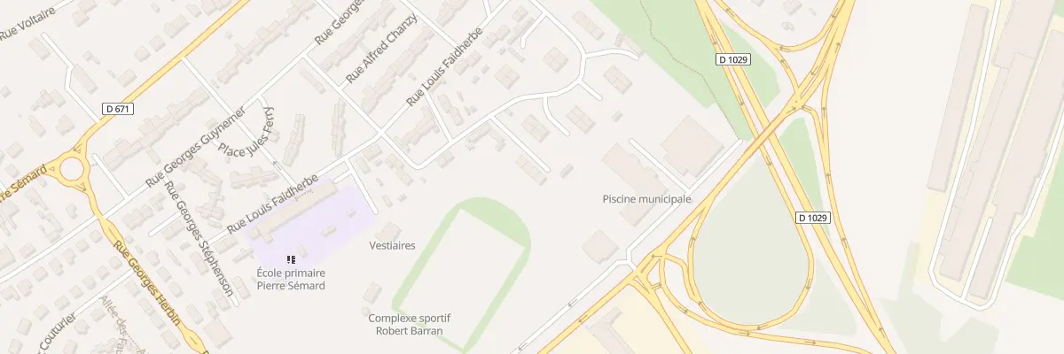 Plan du 34 Rue Jean Moulin à Gauchy