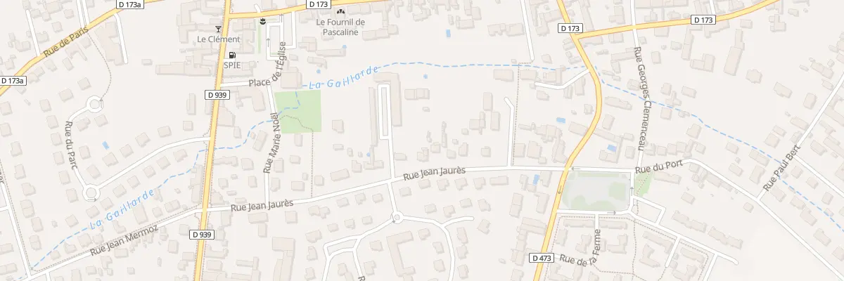 Plan du 18 Rue Jean-Jaurés à Saint-Clément