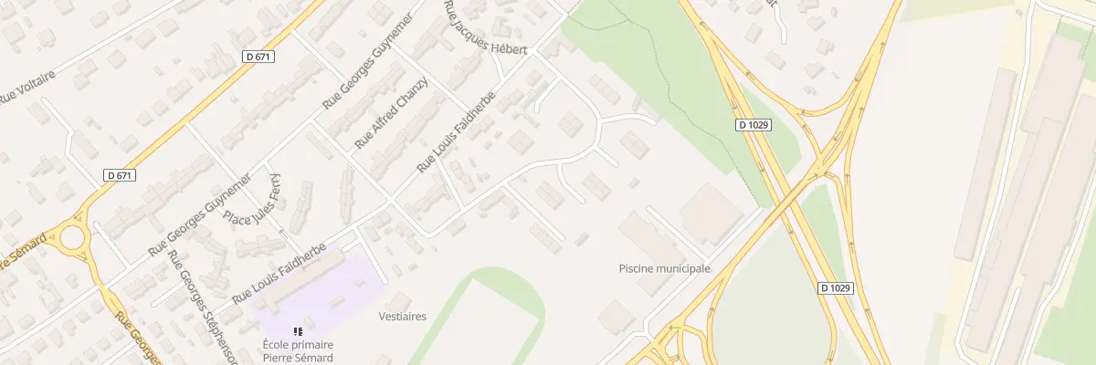 Plan du 42 Rue Jean Moulin à Gauchy