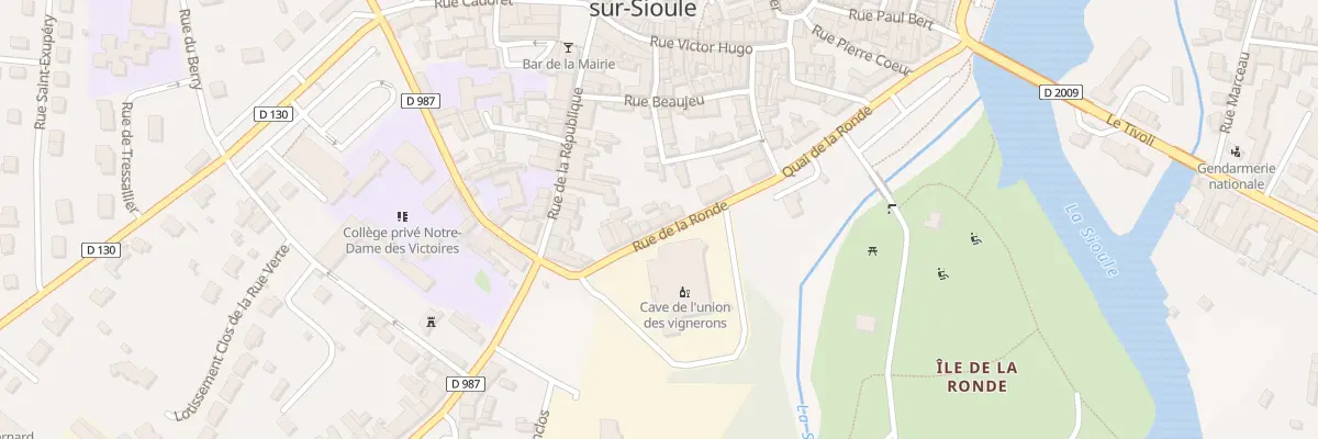 Plan du 14 Rue de la Ronde à Saint-Pourçain-sur-Sioule