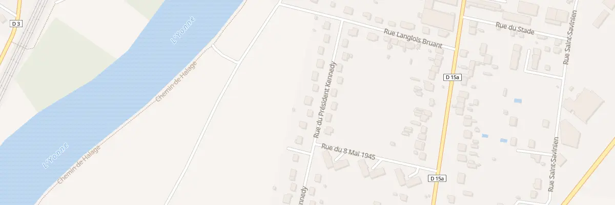 Plan du 31 Rue du Président Kennedy à Villeneuve-sur-Yonne