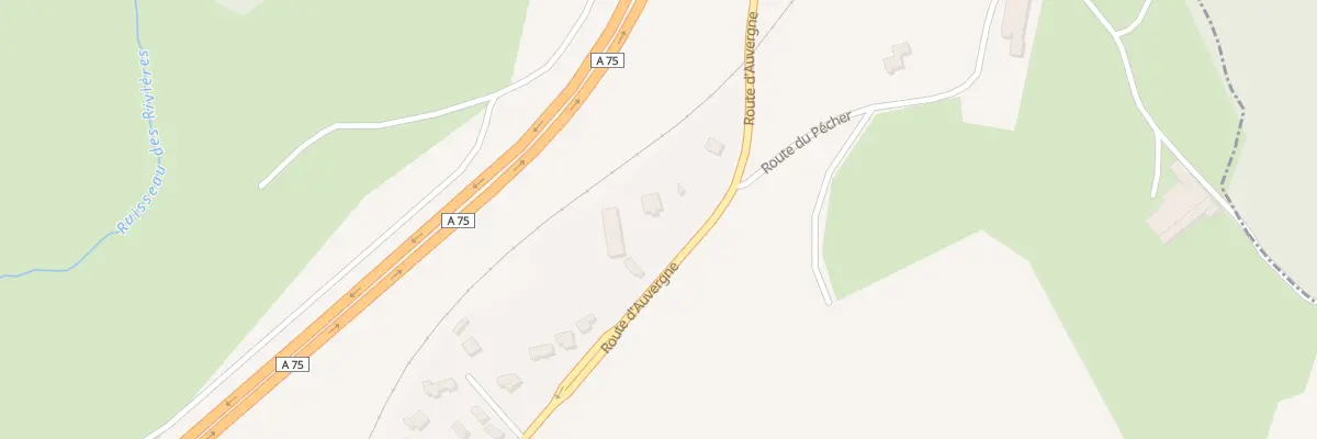 Plan du 9B Rte d’Auvergne à Peyre en Aubrac