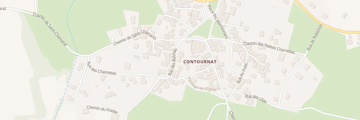 Plan du 73 Rue des Buiches Contournat à Saint-Julien-de-Coppel