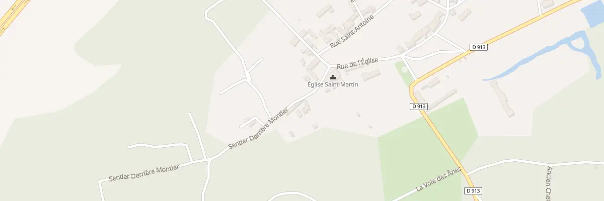 Plan du 32 Sen Derrière Montier à Vauxbuin
