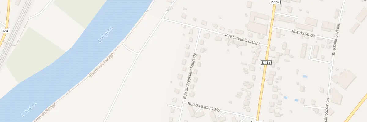 Plan du 35 Rue du Président Kennedy à Villeneuve-sur-Yonne