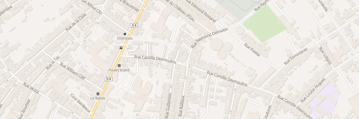 Plan du 33 Rue Camille Desmoulins à Saint-Quentin