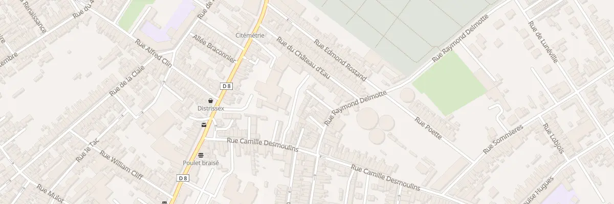 Plan du 29E Rue Camille Desmoulins à Saint-Quentin