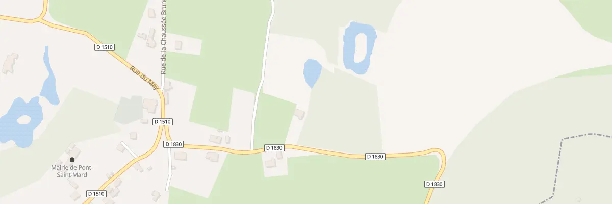 Plan du 9 Rue des Dames d’Orleans à Pont-Saint-Mard