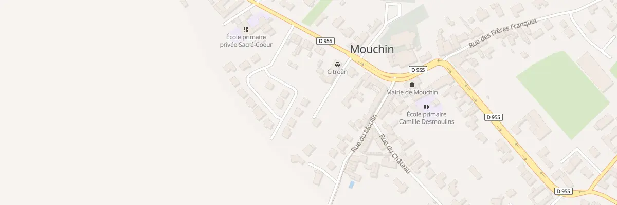 Plan du 39 Clos Madeleine à Mouchin