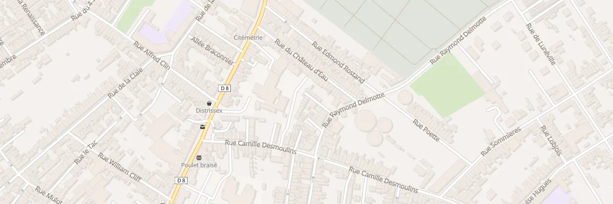 Plan du 29F Rue Camille Desmoulins à Saint-Quentin