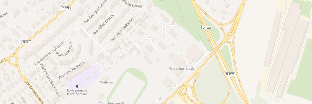 Plan du 44 Rue Jean Moulin à Gauchy