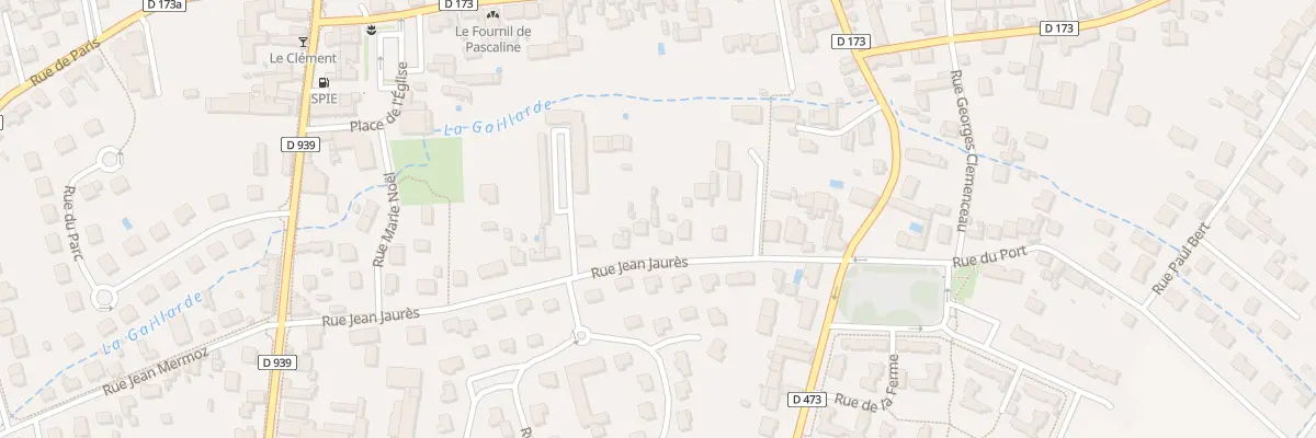 Plan du 14B Rue Jean-Jaurés à Saint-Clément