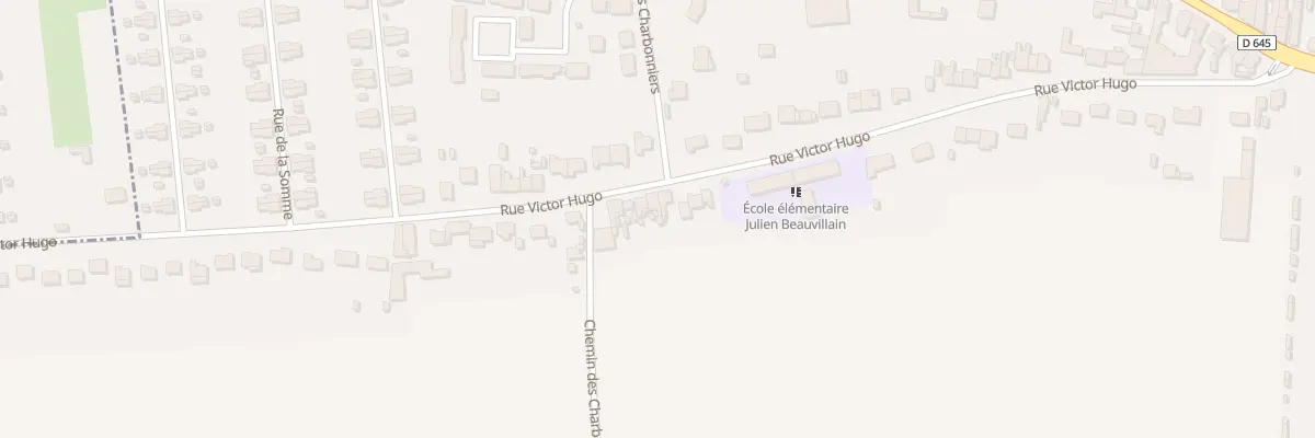 Plan du 41 Rue Victor Hugo à Abscon