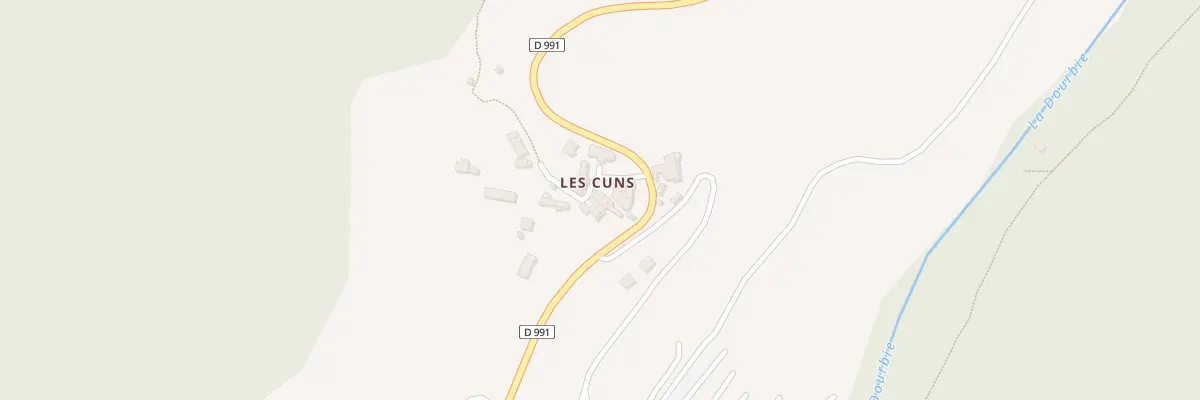 Plan du 5472 Les Cuns à Nant