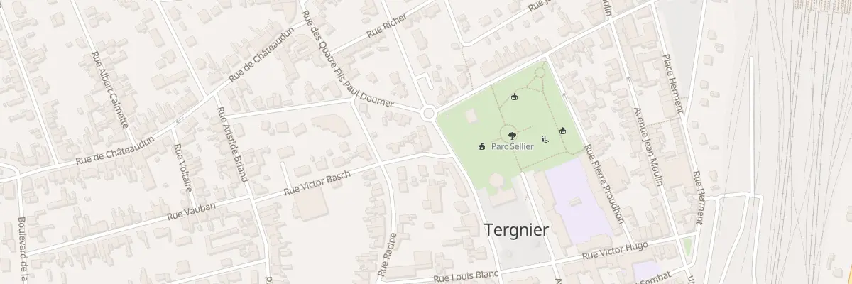 Plan du 1 Pl de la République à Tergnier