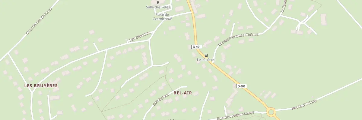Plan du 2 Lot les Blondats à Neuvy