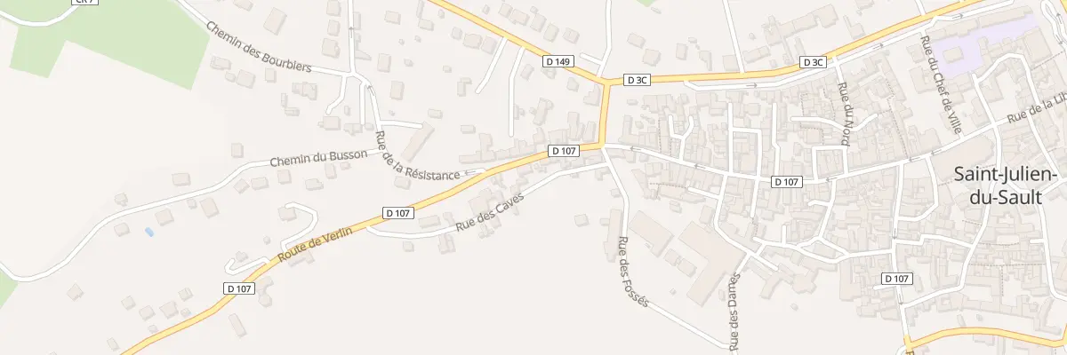 Plan du 7 Rue de la Porte du Tau à Saint-Julien-du-Sault