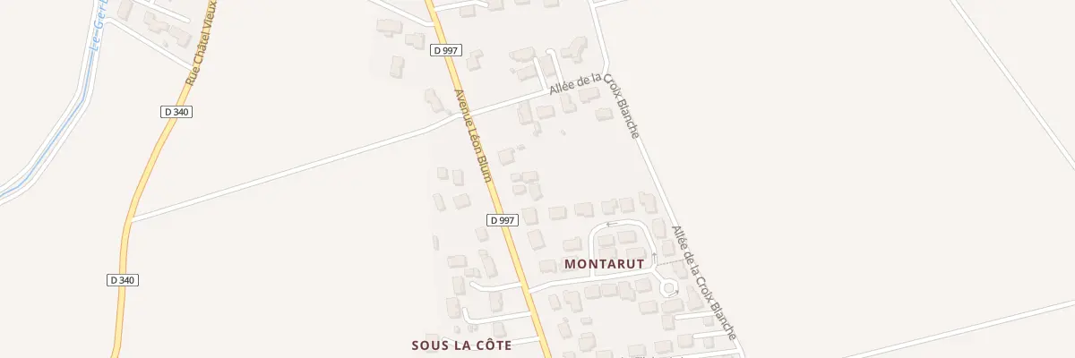 Plan du 71 Av Léon Blum à Vertaizon
