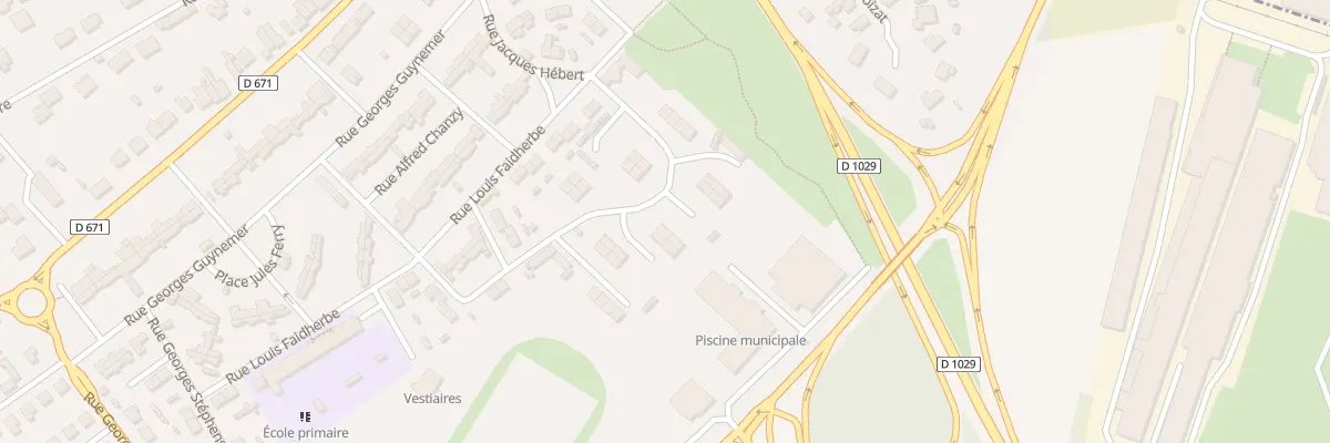 Plan du 50 Rue Jean Moulin à Gauchy